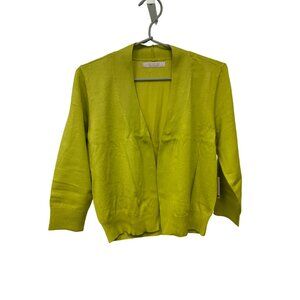 Active USA Lime Green Cardigan